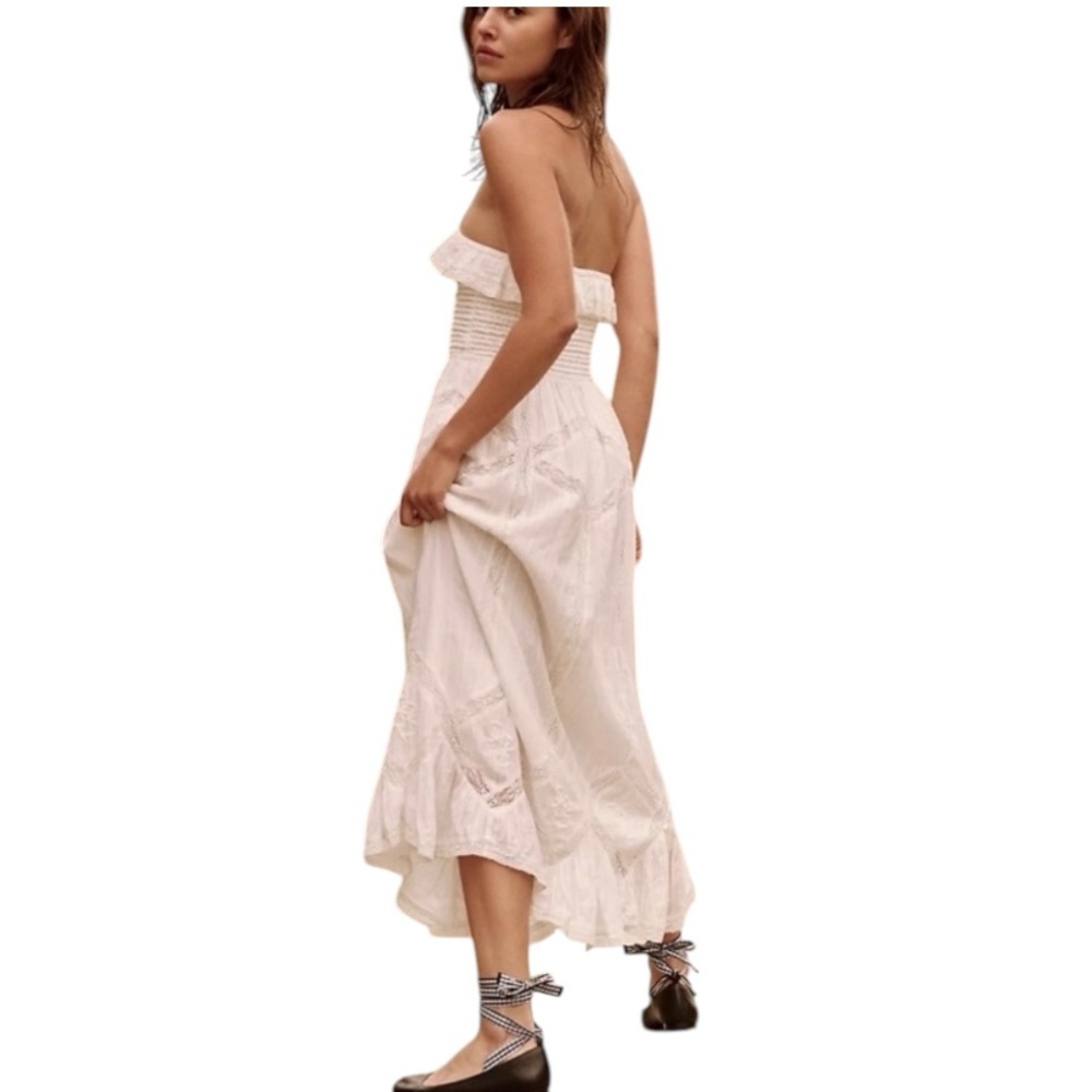 Free People / Hi Hello Midi Dress / Boho Flowy Midi Dress - Picture 2 of 4